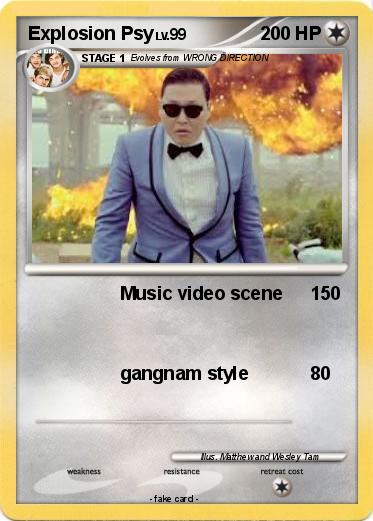 Pokemon Explosion Psy