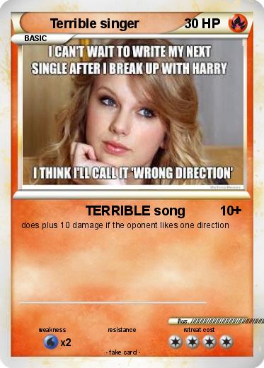 Pokemon Terrible singer