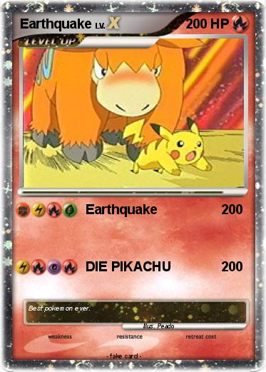 Pokemon Earthquake