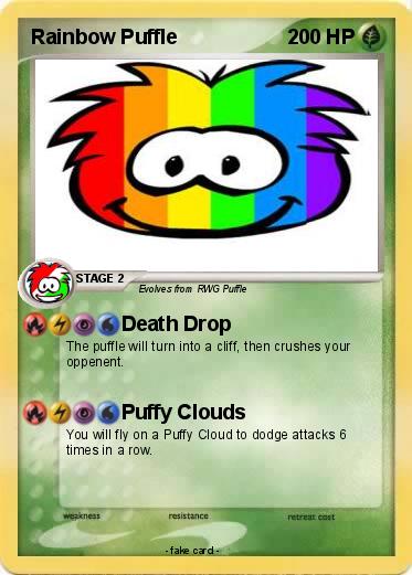 Pokemon Rainbow Puffle
