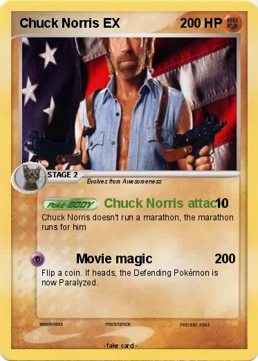 Pokemon Chuck Norris EX