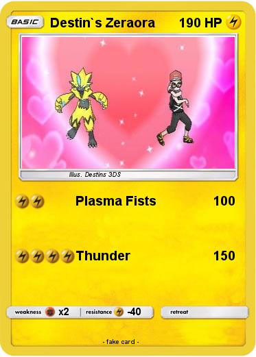 Pokemon Destin`s Zeraora