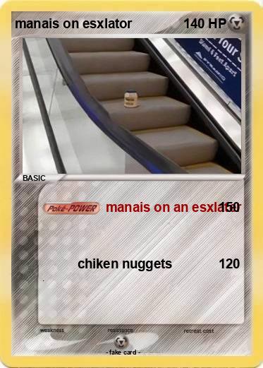 Pokemon manais on esxlator
