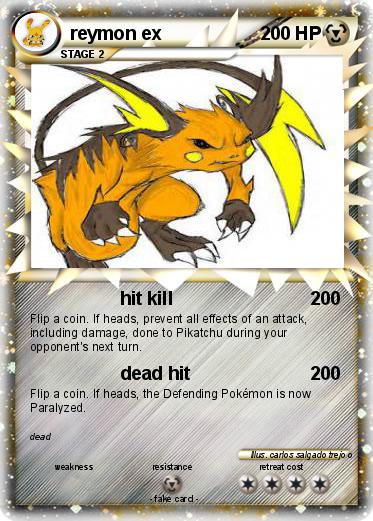 Pokemon reymon ex