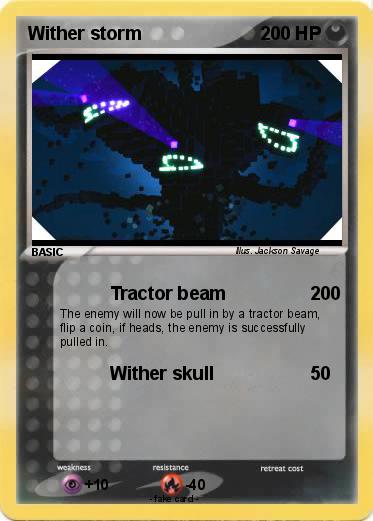 Pokemon Wither storm