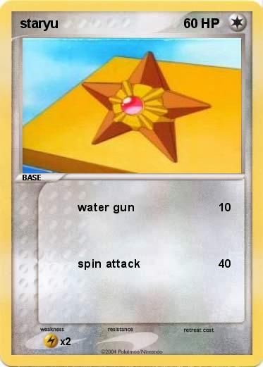Pokemon staryu