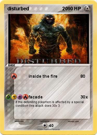 Pokemon disturbed                         20