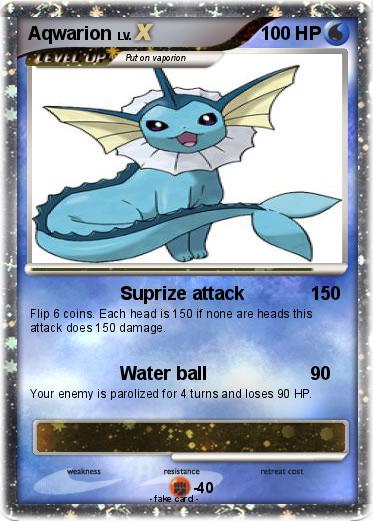 Pokemon Aqwarion