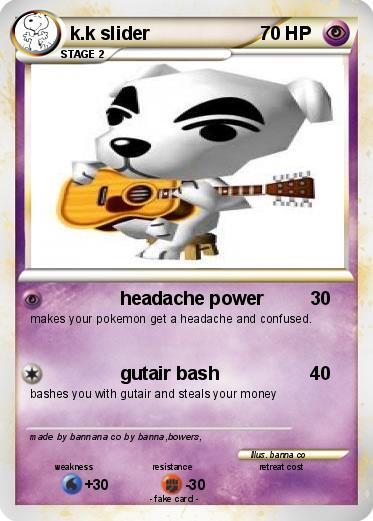 Pokemon k.k slider