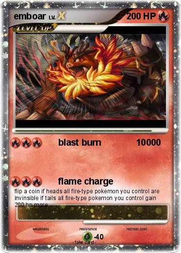 Pokemon emboar