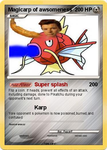 Pokemon Magicarp of awsomeness