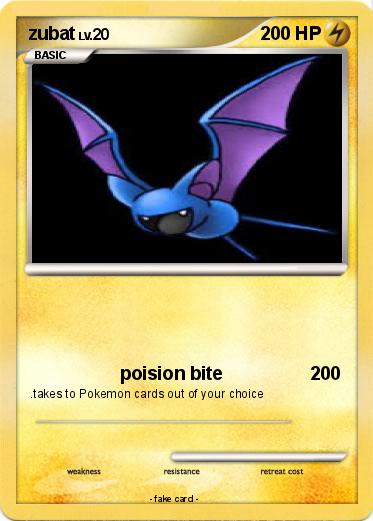 Pokemon zubat