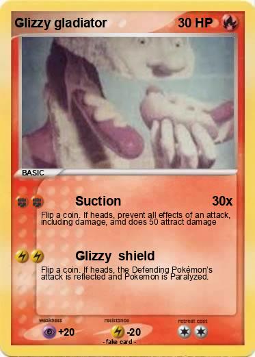 Pokemon Glizzy gladiator