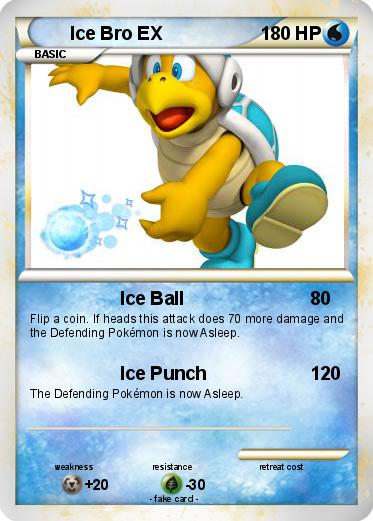 Pokemon Ice Bro EX