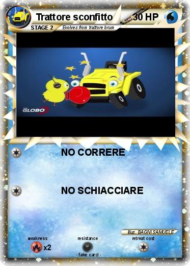 Pokemon Trattore sconfitto