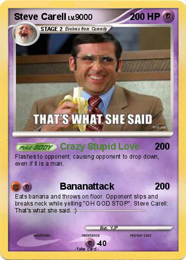 Pokemon Steve Carell