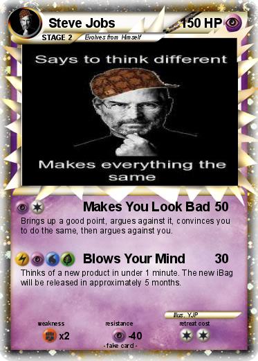 Pokemon Steve Jobs