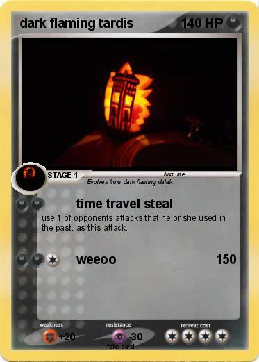 Pokemon dark flaming tardis