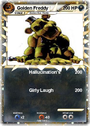 Pokemon Golden Freddy