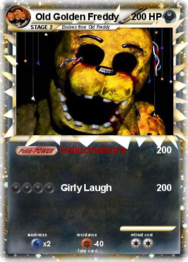 Pokemon Old Golden Freddy
