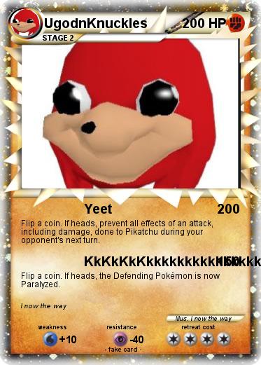 Pokemon UgodnKnuckles