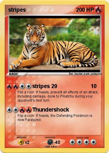 Pokemon stripes