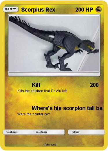 Pokemon Scorpius Rex