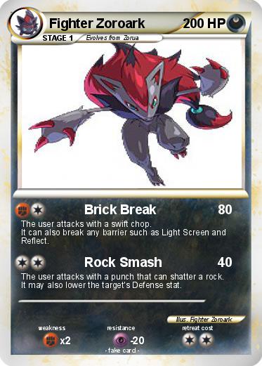 Pokemon Fighter Zoroark