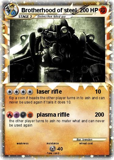 Pokemon Brotherhood of steel