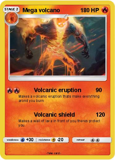 Pokemon Mega volcano