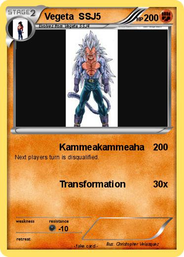 Pokemon Vegeta  SSJ5