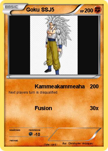 Pokemon Goku SSJ5