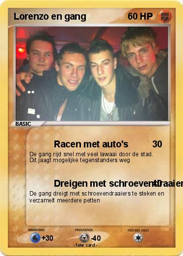 Pokemon Lorenzo en gang