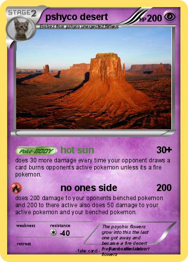 Pokemon pshyco desert
