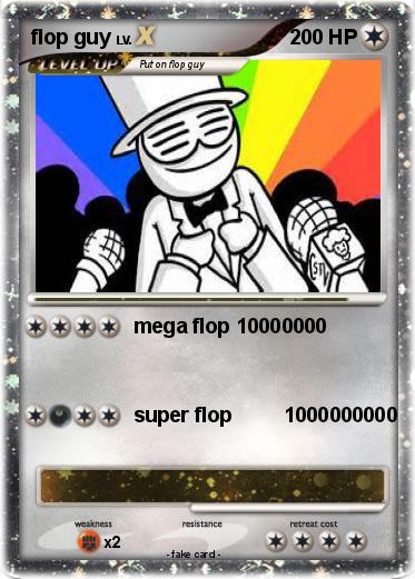 Pokemon flop guy