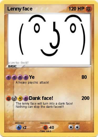Pokemon Lenny face