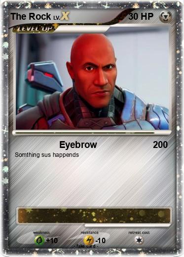 Pokemon The Rock