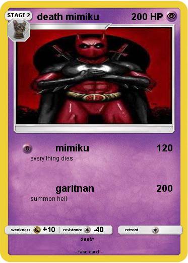 Pokemon death mimiku