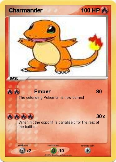 Pokemon Charmander