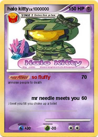 Pokemon halo kitty