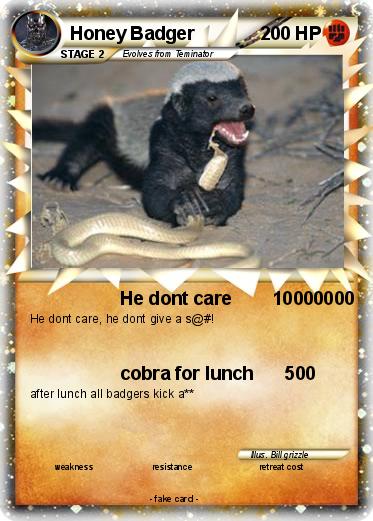 Pokemon Honey Badger