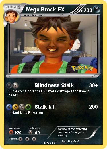 Pokemon Mega Brock EX