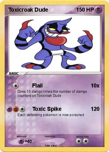 Pokemon Toxicroak Dude