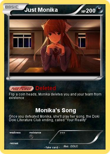 Pokemon Just Monika