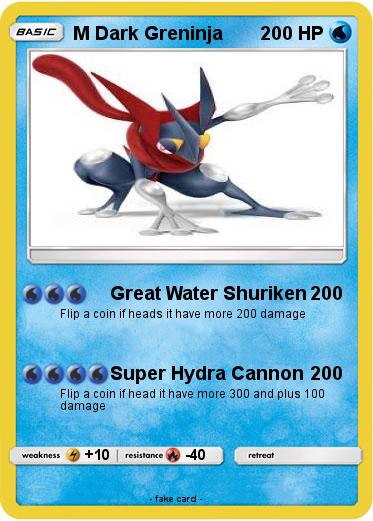 Pokemon M Dark Greninja