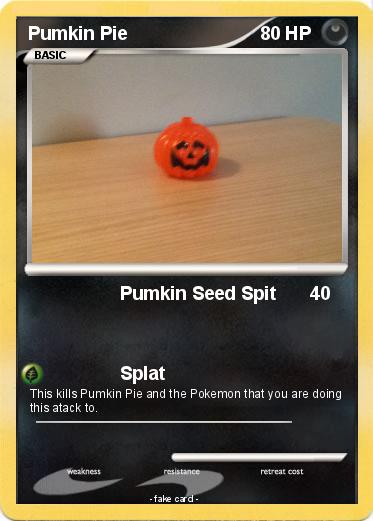 Pokemon Pumkin Pie