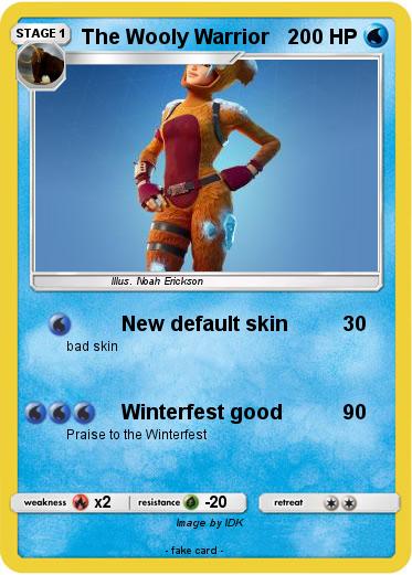 Pokemon The Wooly Warrior