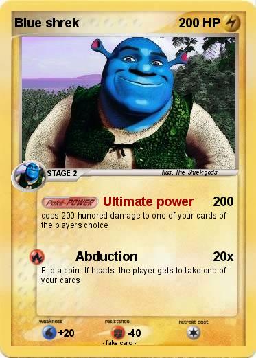Pokemon Blue shrek