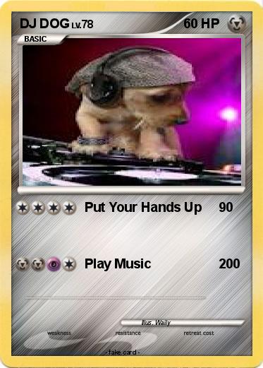 Pokemon DJ DOG