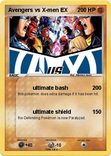Pokemon Avengers vs X-men EX